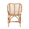 Baxton Studio Arween Modern Bohemian Natural Brown Rattan Dining Chair 225-13072-ZORO - alternate 5